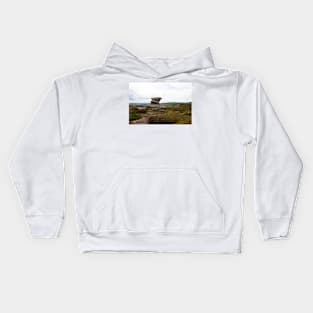 View from Surprise View, Peak District, England Kids Hoodie